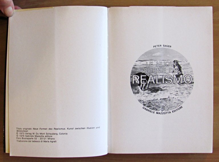 LE NUOVE FORME DEL REALISMO - Coll. Testimonianze 13, 1976 …