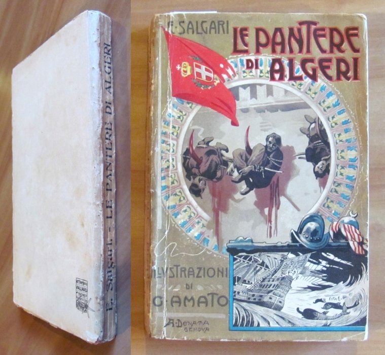 LE PANTERE DI ALGERI, 1921 - ill. G. AMATO
