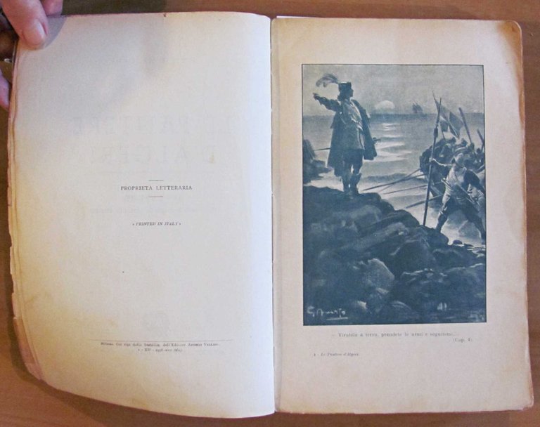 LE PANTERE DI ALGERI, 1938 - ill. G. AMATO