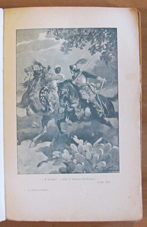 LE PANTERE DI ALGERI, 1938 - ill. G. AMATO