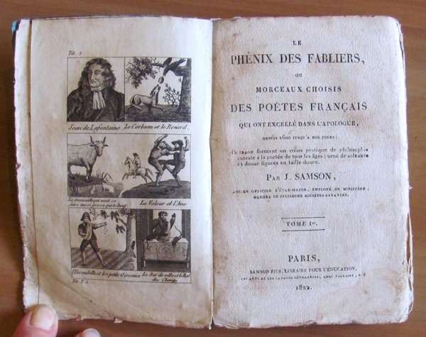 LE PHENIX DES FABLIERS ou morceaux choisis des Poètes Francais …