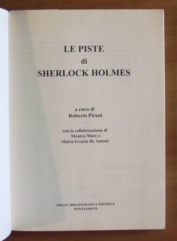 LE PISTE DI SHERLOCK HOLMES, I ed. 1999
