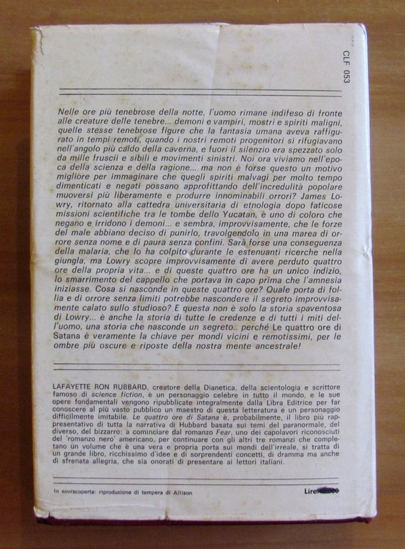 LE QUATTRO ORE DI SATANA - Collana Classici Libra N.53, … | Immagine Gallery 5