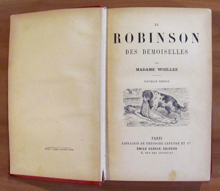 LE ROBINSON des DEMOISELLES - 1899 ill. La Fosse