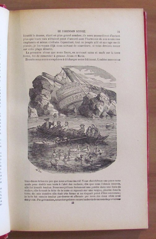 LE ROBINSON SUISSE - Journal d'un père de Famille naufragé …