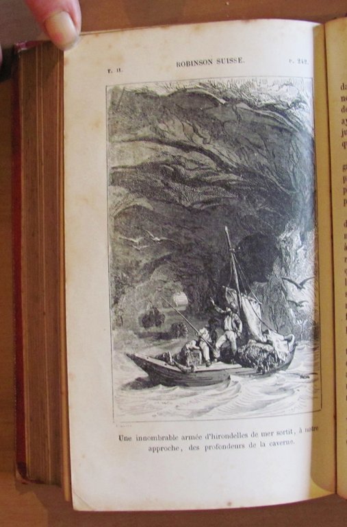 LE ROBINSON SUISSE ou Histoire d'une Famille Suisse naufragee, 1866 …