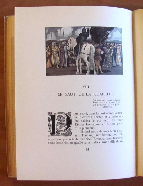 LE ROMAN DE TRISTAN ET ISEUT - Ed Piazza 1939 …