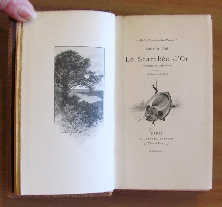 Le Scarabée d'Or - Petite Collection Guillaume, I ed. 1892 …