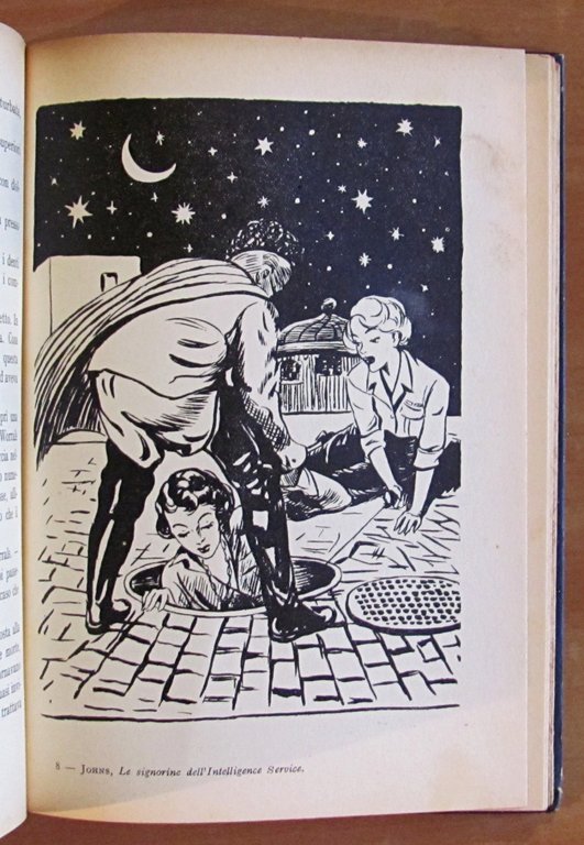 LE SIGNORINE DELL'INTELLIGENCE SERVICE, I ed. 1951 - ill. Fanny …