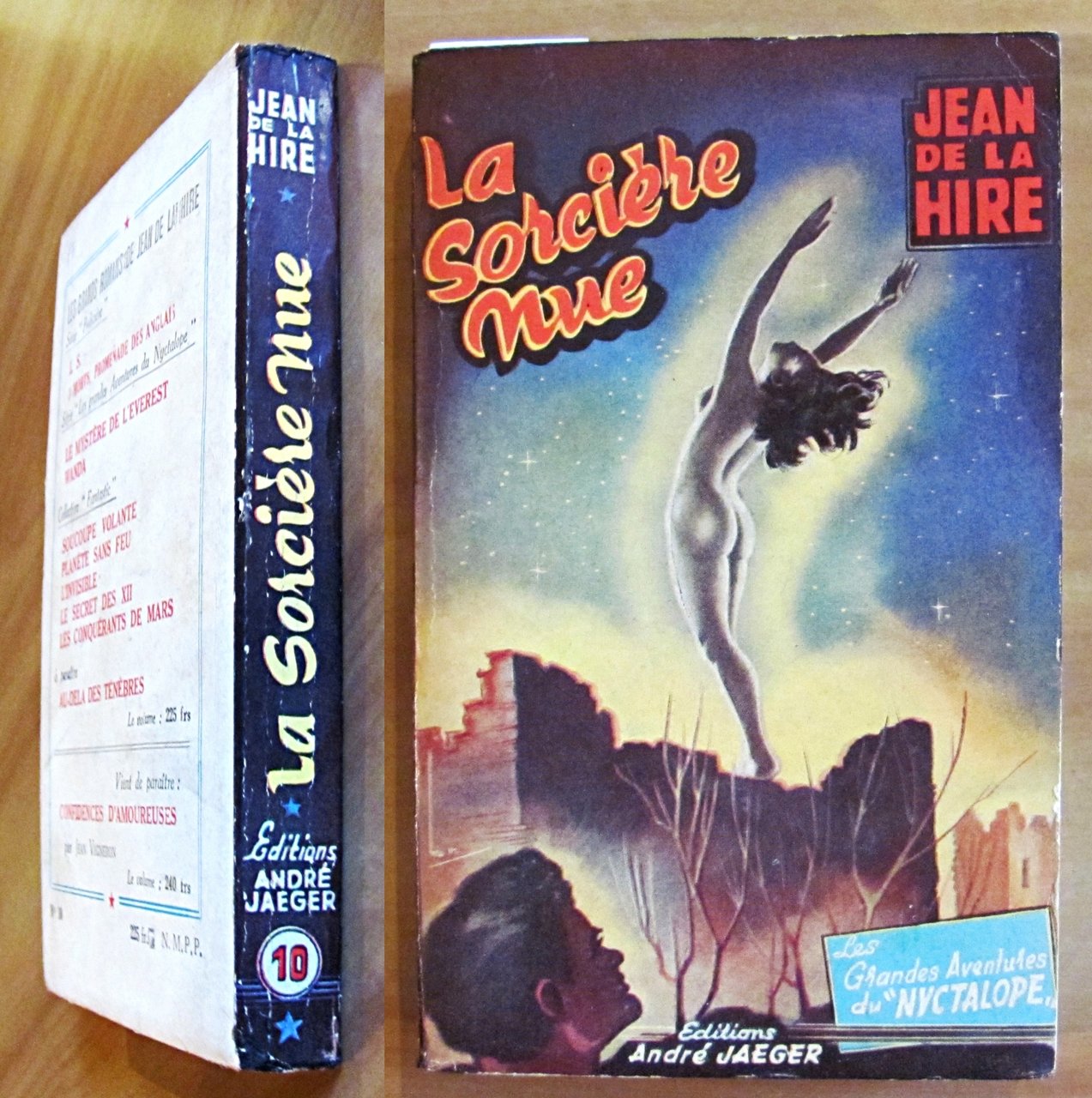 LE SORCIERE NUE - Les Grandes Aventures du Nyctalope, 1954