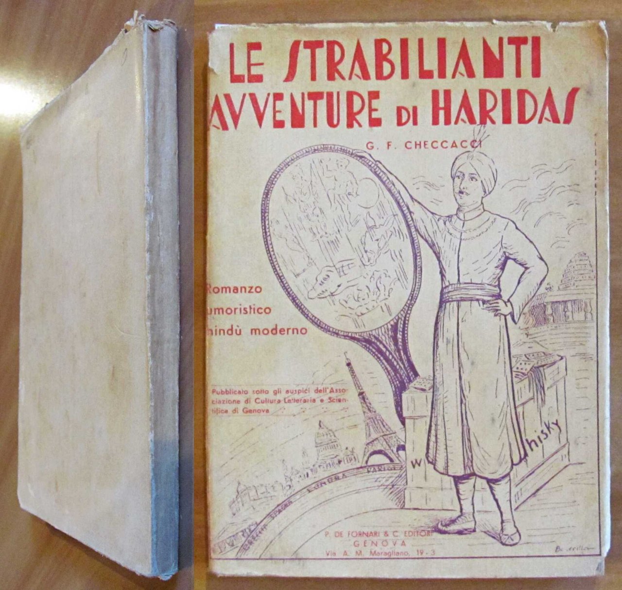 LE STRABILIANTI AVVENTURE DI HARIDAS - Romanzo umoristico hindù moderno …