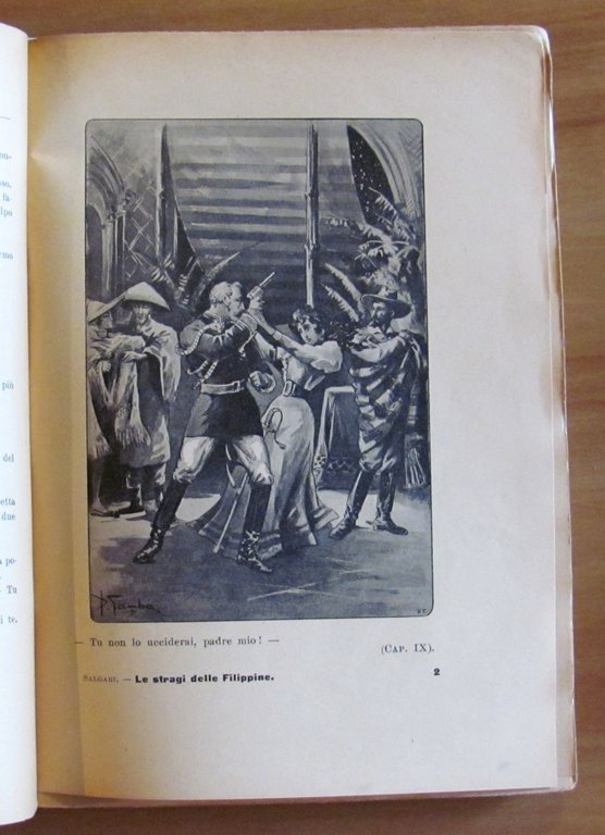 LE STRAGI DELLE FILIPPINE, 1909 - ill. GAMBA