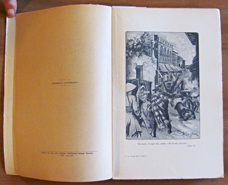 LE STRAGI DELLE FILIPPINE, 1927 - ill. GAMBA