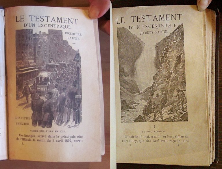 LE TESTAMENT D'UN EXCENTRIQUE - Vol. I e Vol. II, …