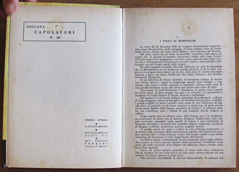 LE TIGRI DI MOMPRACEM - Collana Capolavori N.26, 1967 | Immagine Gallery 3