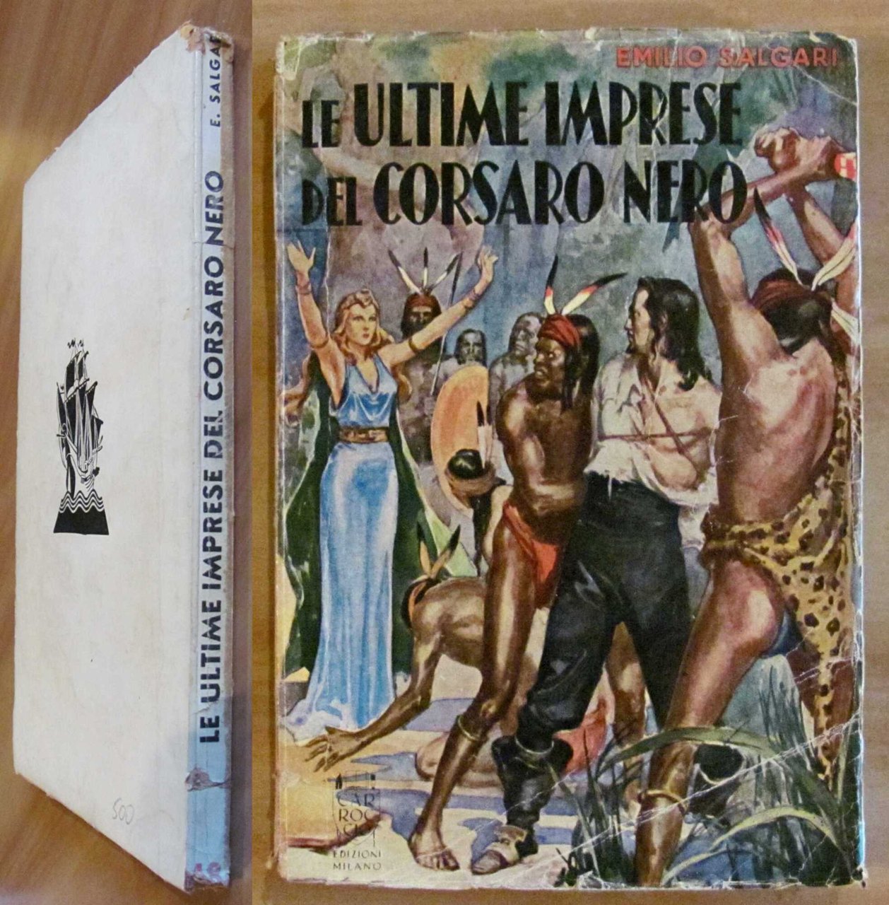 LE ULTIME IMPRESE DEL CORSARO NERO, 1946 - Collana Salgari …