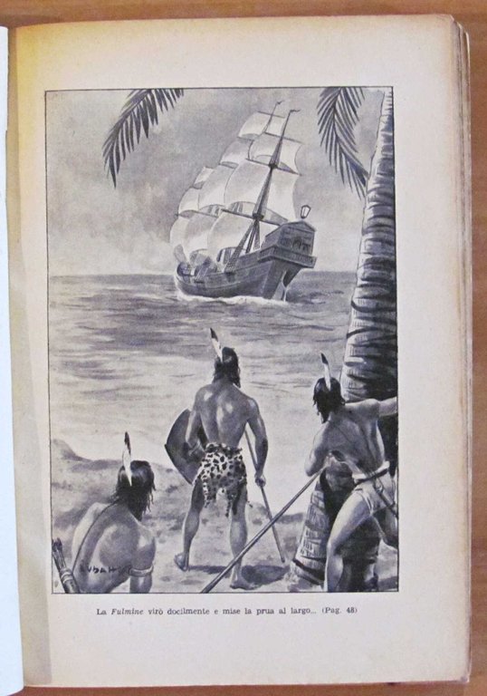 LE ULTIME IMPRESE DEL CORSARO NERO, 1946 - Collana Salgari …