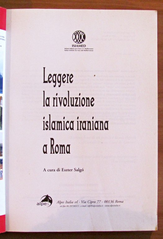 LEGGERE LA RIVOLUZIONE ISLAMICA IRANIANA A ROMA