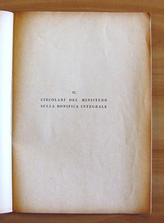 Leggi Decreti E Circolari Sulla Bonifica Integrale. Ministero Dell'Agricoltura E …