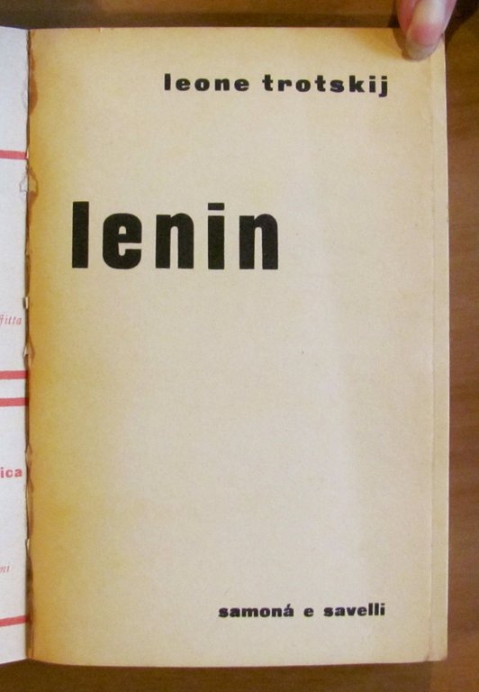 LENIN - L'unico ritratto umano del grande Rivoluzionario 1917-1967, 1967 | Immagine Gallery 2
