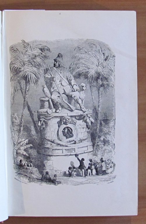 LES AVENTURES DE ROBINSON CRUSOE, 1923 - ill. GRANDVILLE