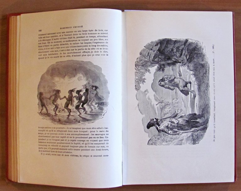 LES AVENTURES DE ROBINSON CRUSOE, 1923 - ill. GRANDVILLE