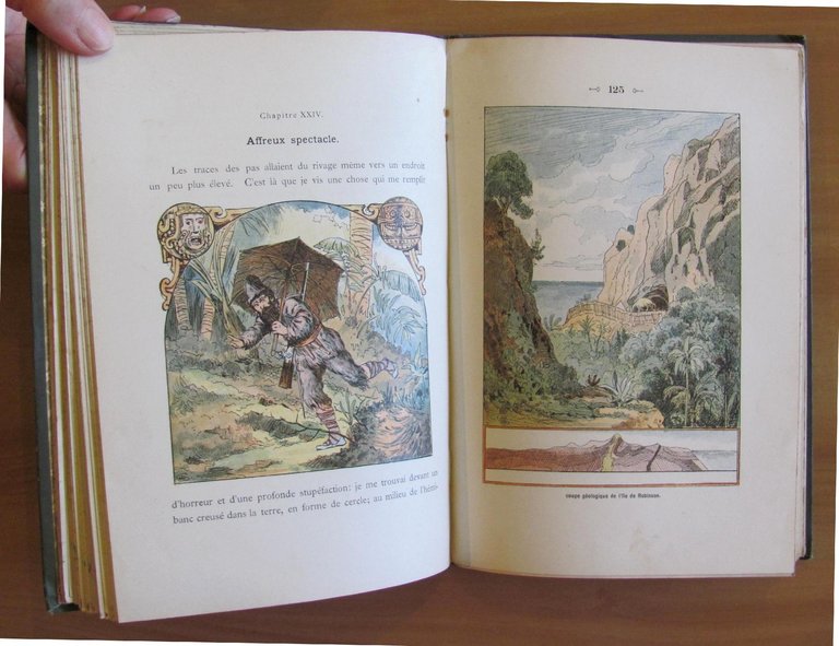 LES AVENTURES DE ROBINSON CRUSOE', 1889 - ill. SCHAEFER