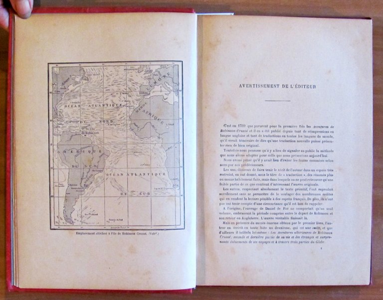 LES AVENTURES DE ROBINSON CRUSOE. fine '800 - ill. HALSWELLE …
