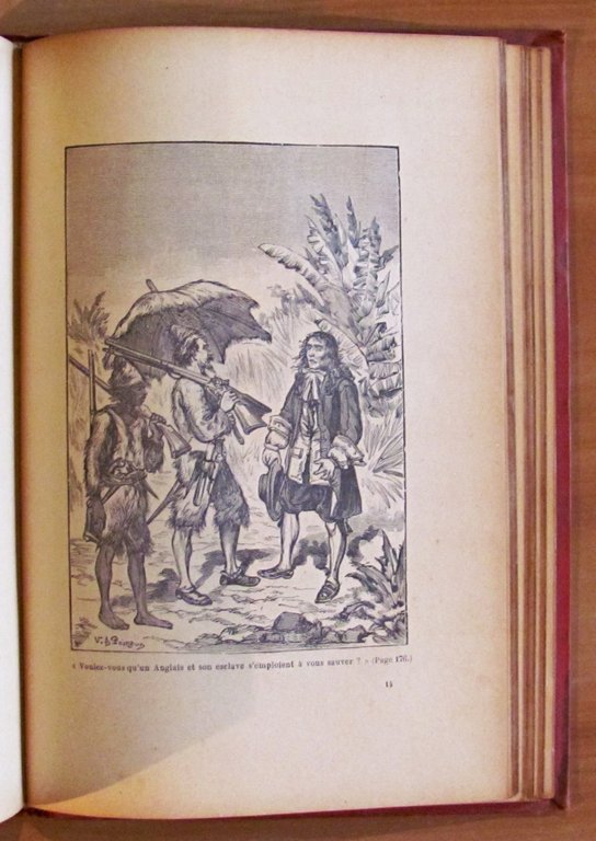 LES AVENTURES DE ROBINSON CRUSOE. fine '800 - ill. HALSWELLE …