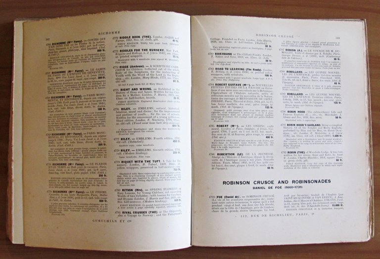 LES LIVRES DE L'ENFANCE DU XV AU XIX SIECLE - …