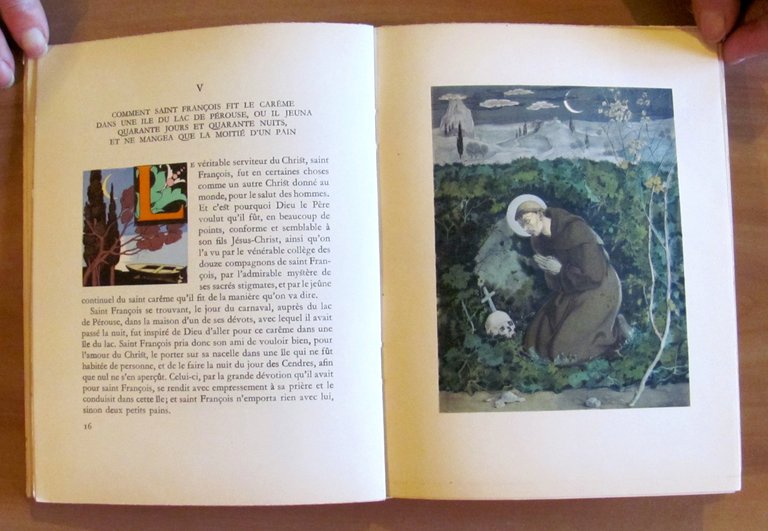 LES PETITES FLEURS DE SAINT FRANCOIS D'ASSISE, 1942 ill. BRUNELLESCHI