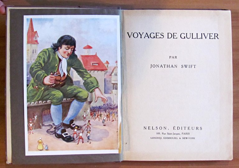 LES VOYAGES DE GULLIVER, anni '20 - RARO
