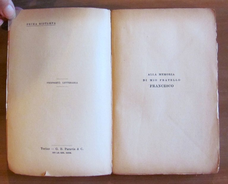 LETTERATURA INFANTILE - Bibl. Magistrale, 1931