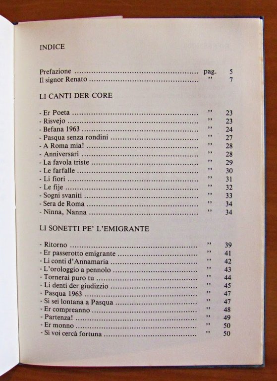 LI CANTIDE ROMA MIA - Collana Canti N.1