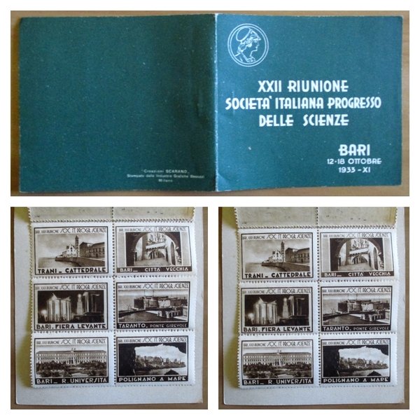 Libretto Completo XXII RIUNIONE SOCIETA' ITALIANA PROGRESSO delle SCIENZE - …