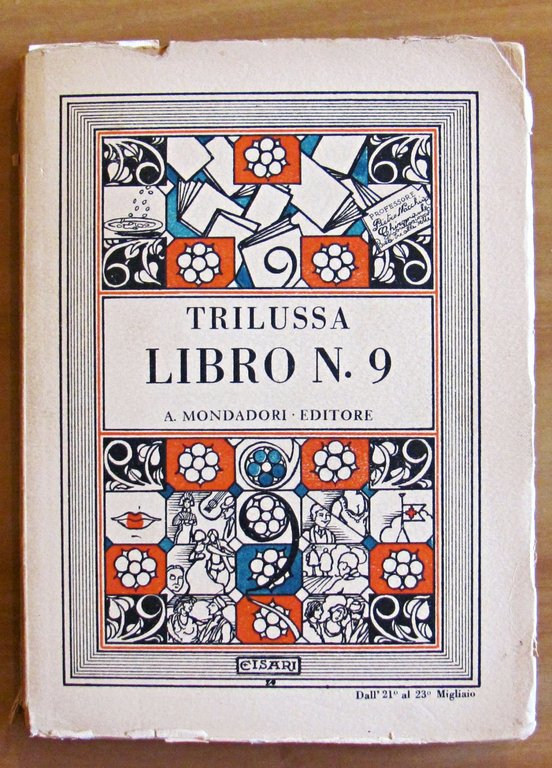 LIBRO N.9, 1931 cop. di CISARI