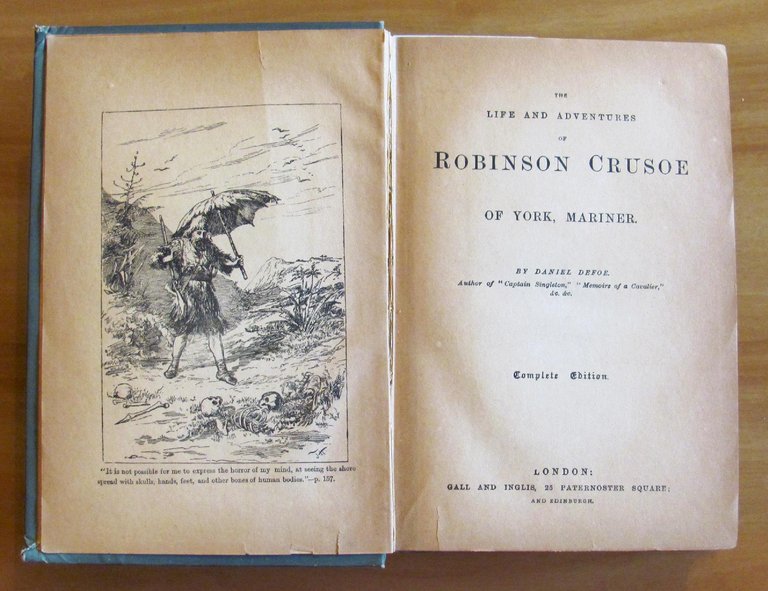 Life and Adventures of ROBINSON CRUSOE of York, Mariner - …
