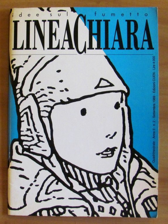 LINEA CHIARA N.2 - Idee sul Fumetto, 1989 cop. MOEBIUS