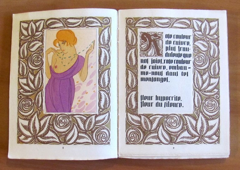LITANIES DE LA ROSE, I edizione 1919 iil. A. DOMIN …