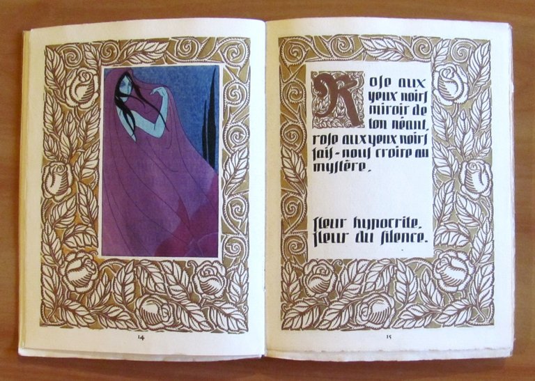LITANIES DE LA ROSE, I edizione 1919 iil. A. DOMIN …