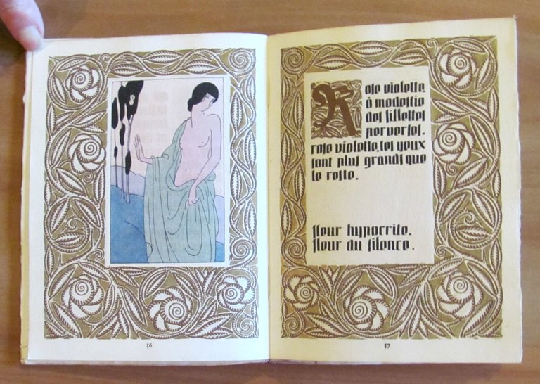 LITANIES DE LA ROSE, I edizione 1919 iil. A. DOMIN …