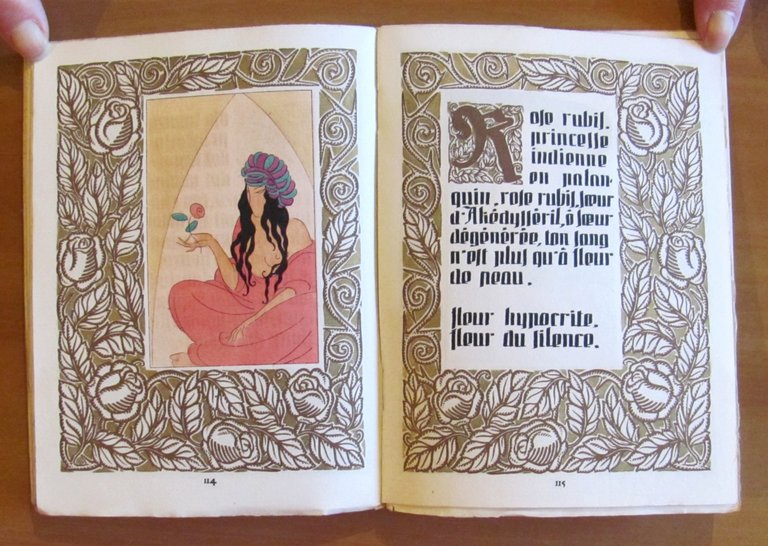 LITANIES DE LA ROSE, I edizione 1919 iil. A. DOMIN …