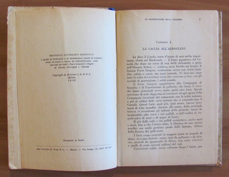 LO SCOTENNATORE DELLA PRATERIA, 1939