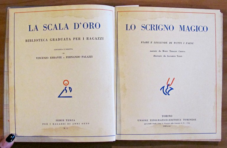 LO SCRIGNO MAGICO - La Scala d'Oro, 1938 - ill. …