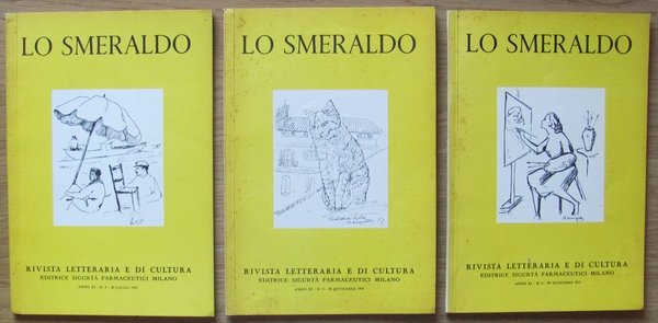 LO SMERALDO - RIVISTA LETTERARIA E DI CULTURA - ANNO …