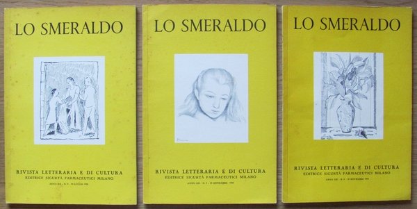 LO SMERALDO Rivista Letteraria e di Cultura 1958 - NN.1/6 …