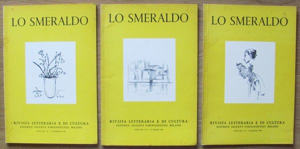 LO SMERALDO Rivista Letteraria e di Cultura 1958 - NN.1/6 …