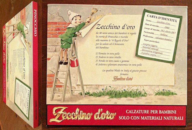 LO ZECCHINO D'ORO presenta la storia di PINOCCHIO - POP-UP