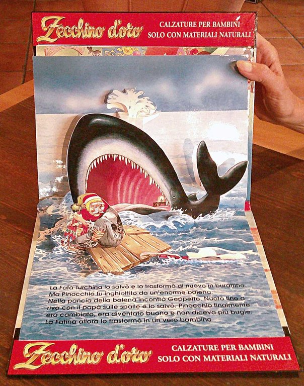 LO ZECCHINO D'ORO presenta la storia di PINOCCHIO - POP-UP