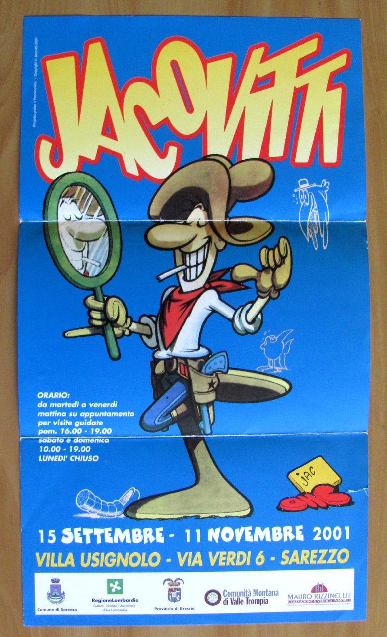 Locandina JACOVITTI - 15 Settembre - 11 Novembre 2001 - …